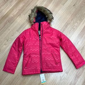 ROXY GIRL American Pie Solid Ski Jacket NWT
